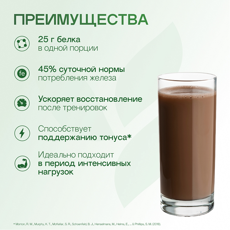 Восстанавливающий коктейль для спортсменов H24