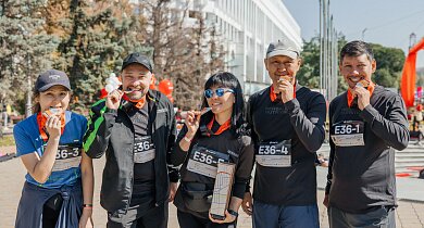 Herbalife командасы Алматы марафонының Экиден жарысында күміс еншіледі