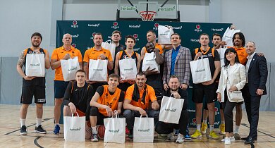 «Ирбис Алатау» баскетбол клубы және Herbalife Қазақстанда жастар спортын дамыту үшін бірікті